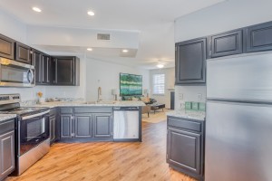 Two Bedroom Apartments in Limerick, PA - Model Kitchen-Interior with Stainless-Steel Appliances 